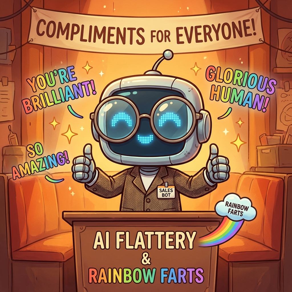 AI会放彩虹屁