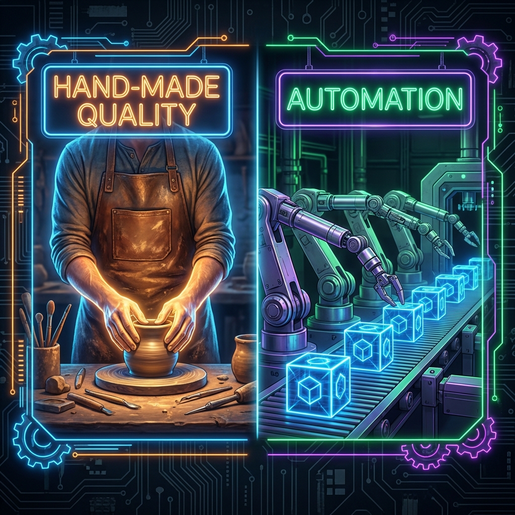 手搓 vs 自动化