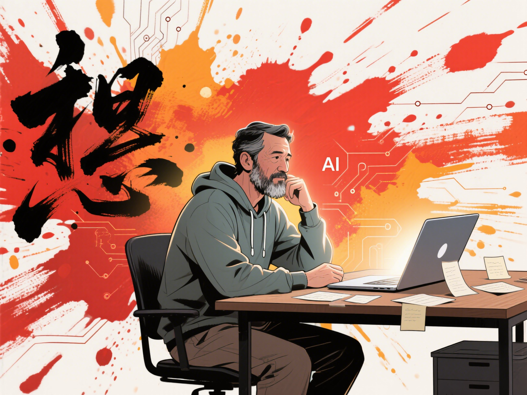 AI时代的中年大叔：这两个月，我都经历了些什么？